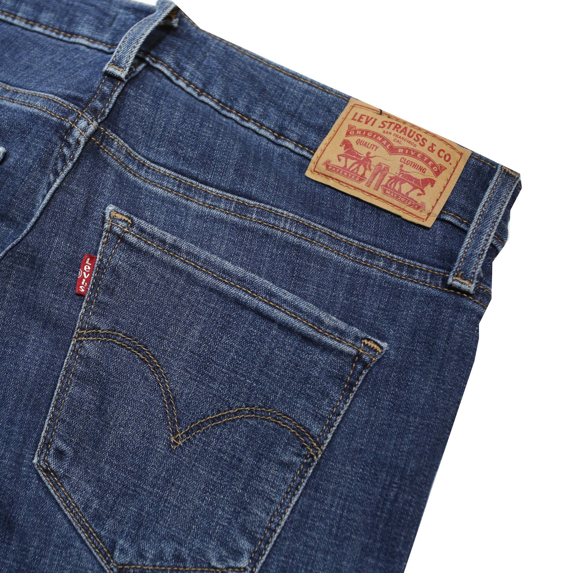 LEVI'S 311 Womens Jeans Blue Slim Skinny Denim Medium W28 L32 Stretch Cotton