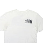 THE NORTH FACE Womens White Graphic T-Shirt S Short Sleeve Crew Neck Casual