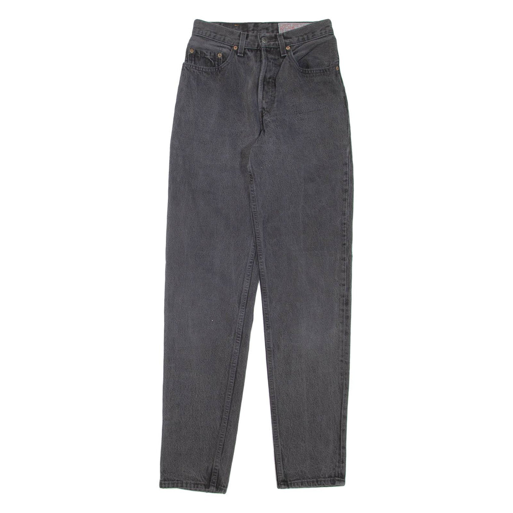 LEVI'S Womens Jeans Grey Regular Tapered W26 L32