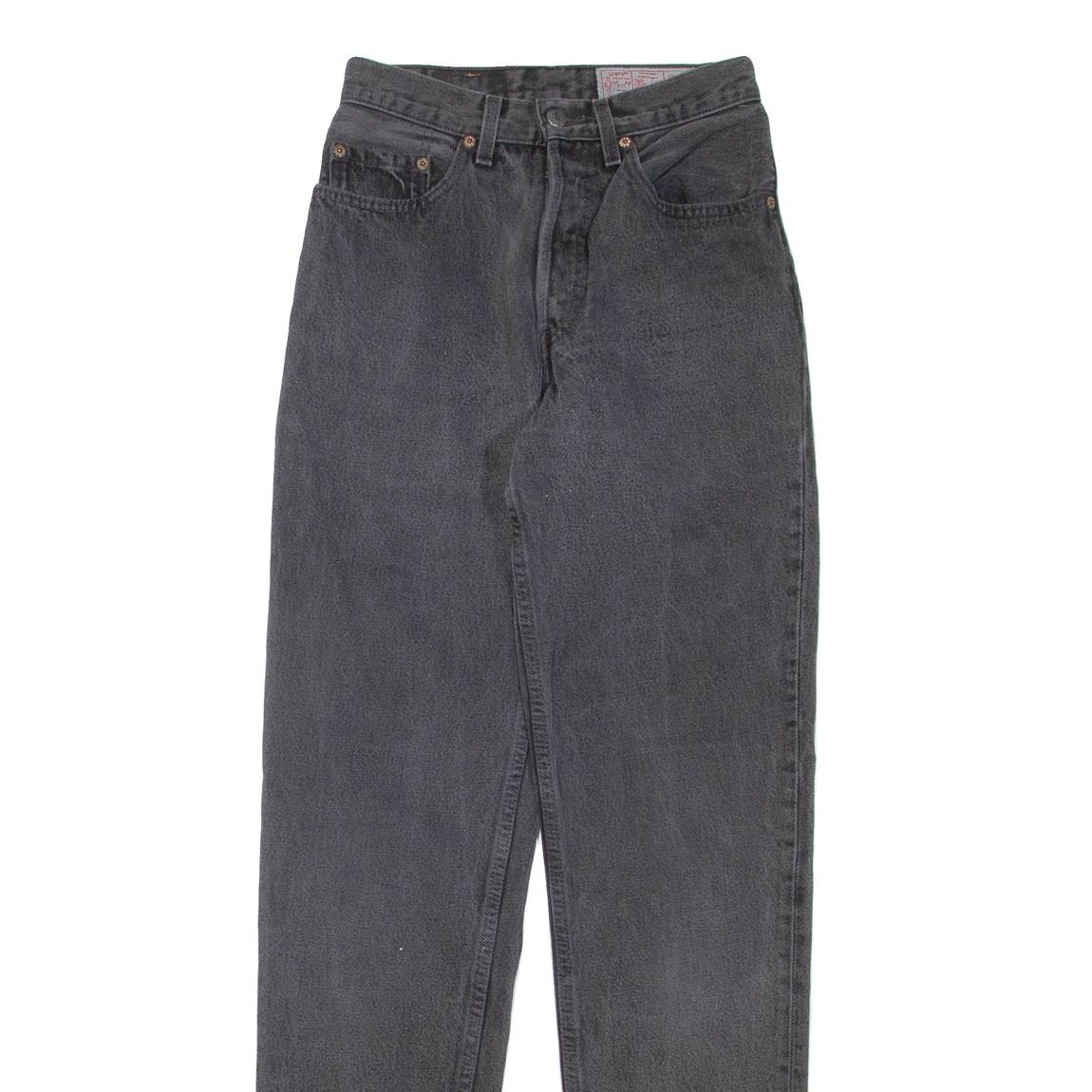 LEVI'S Womens Jeans Grey Regular Tapered W26 L32