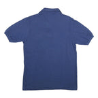 STEDMAN Mens Blue Cotton Blend Polo Shirt L Short Sleeve Plain Pocket