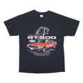 GILDAN Mens Black Shelby GT500 Graphic T-Shirt M Short Sleeve Crew Neck Vintage