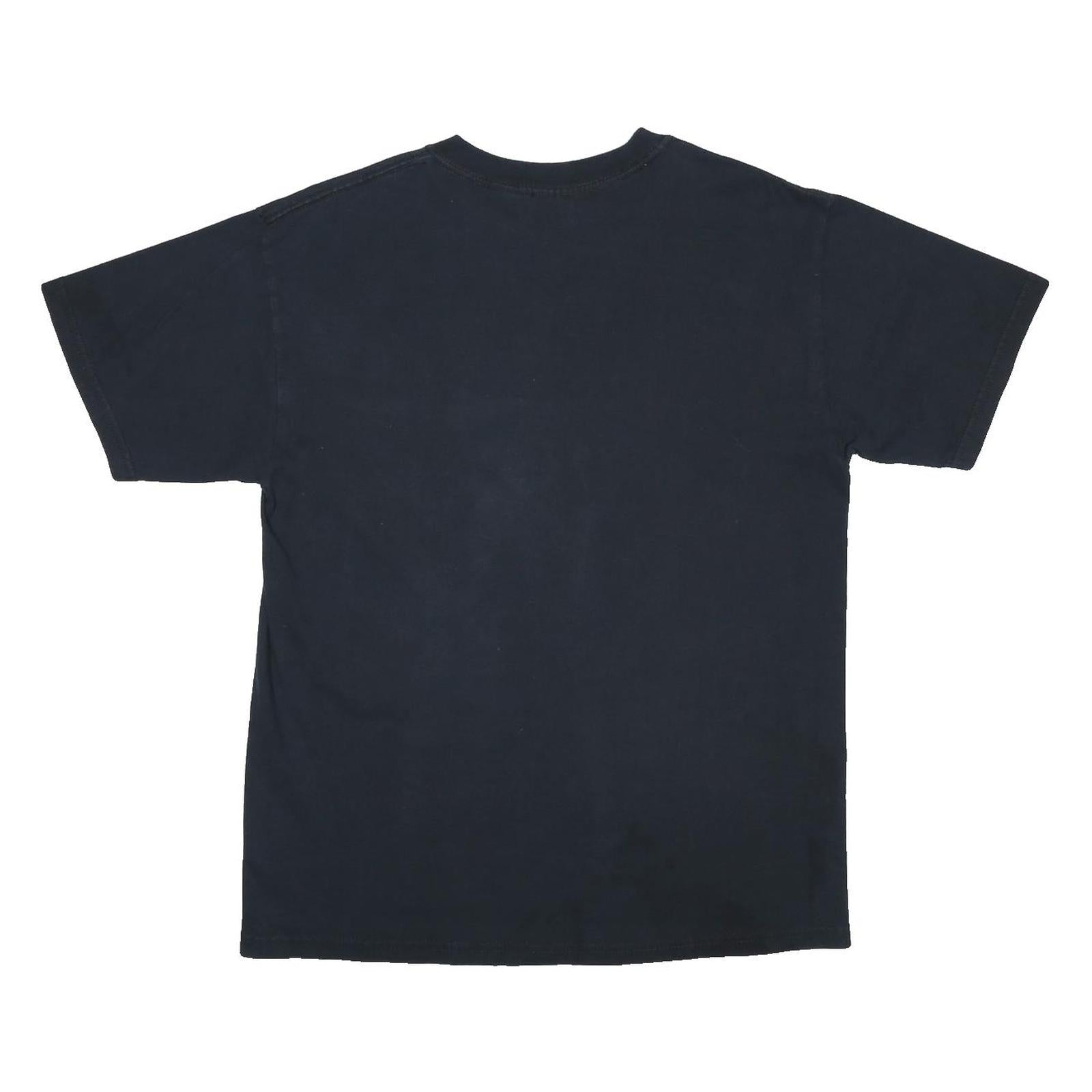 GILDAN Mens Black Shelby GT500 Graphic T-Shirt M Short Sleeve Crew Neck Vintage