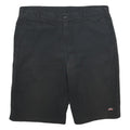 DICKIES Mens Black Casual Shorts L W38 Workwear Polyester Blend Comfortable