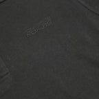 REEBOK Mens Black Polo Shirt M Cotton Short Sleeve Plain Casual Classic