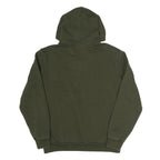 PUMA Womens Green Pullover Hoodie S Cotton Blend Casual Sportswear