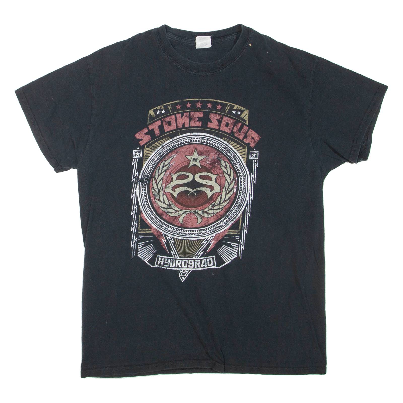 GILDAN Mens T-Shirt Black M