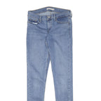 LEVI'S Womens Jeans Blue Slim Skinny Denim Light W27 L30 Classic Zip