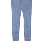 LEVI'S Womens Jeans Blue Slim Skinny Denim Light W27 L30 Classic Zip