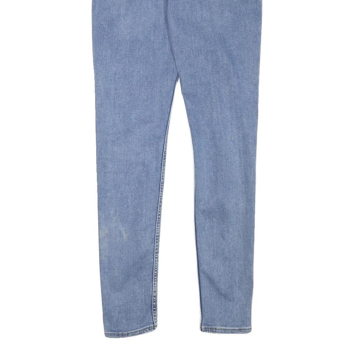 LEVI'S Womens Jeans Blue Slim Skinny Denim Light W27 L30 Classic Zip