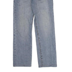 Womens Slim Light Blue Denim Jeans W28 L27 Embroidered Pocket Detail Cotton