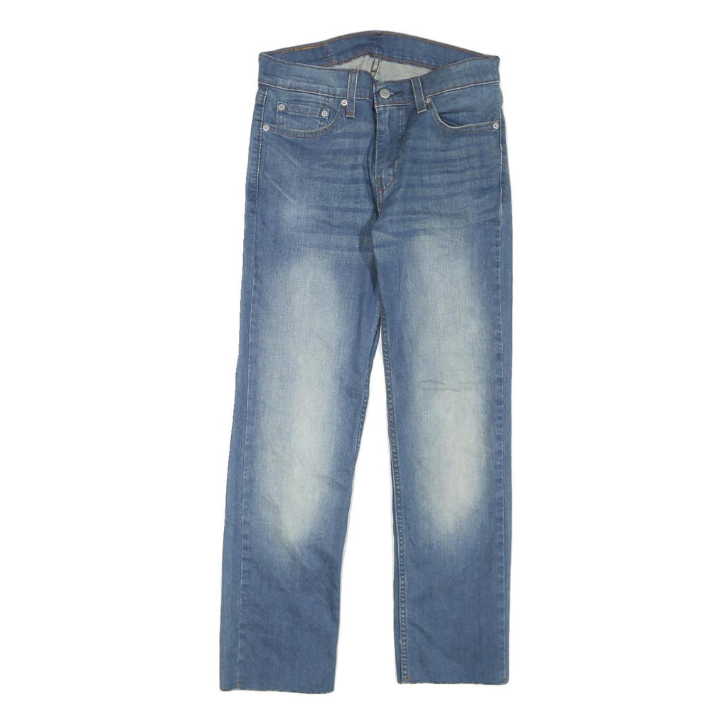 LEVI'S 511 Mens Regular Jeans Blue Denim Medium W29 L28 Slim Fit Zip Closure