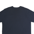 CARHARTT Mens Navy Blue Pocket T-Shirt 2XL Short Sleeve Crew Neck Workwear