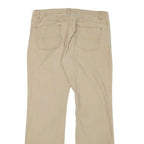 RALPH LAUREN POLO JEANS COMPANY Womens Cotton Blend Beige Regular Straight