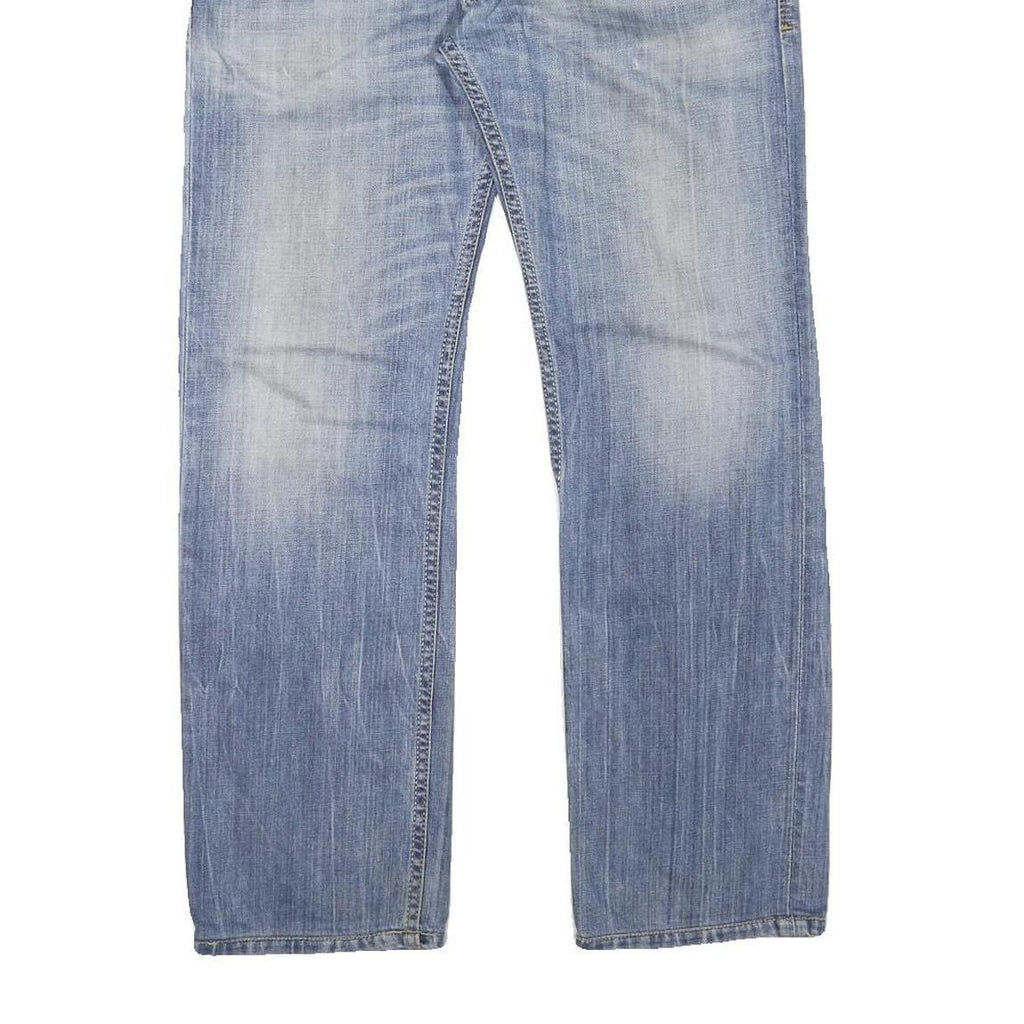 DIESEL Womens Regular Blue Denim Cotton Blend Button Jeans W34 L28 Classic