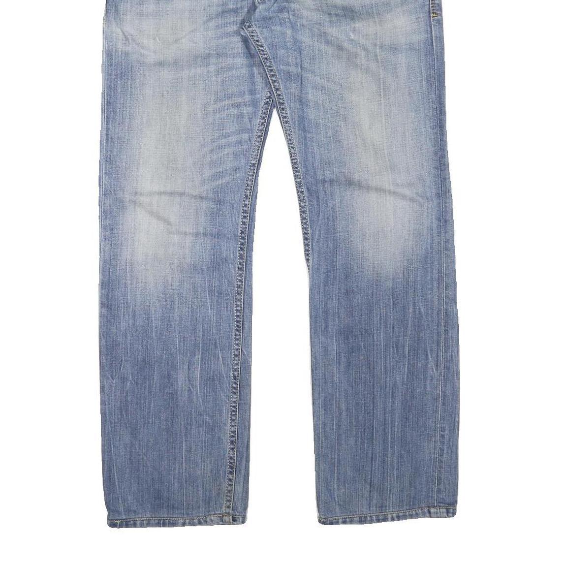 DIESEL Womens Regular Blue Denim Cotton Blend Button Jeans W34 L28 Classic