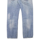 DIESEL Womens Regular Blue Denim Cotton Blend Button Jeans W34 L28 Classic