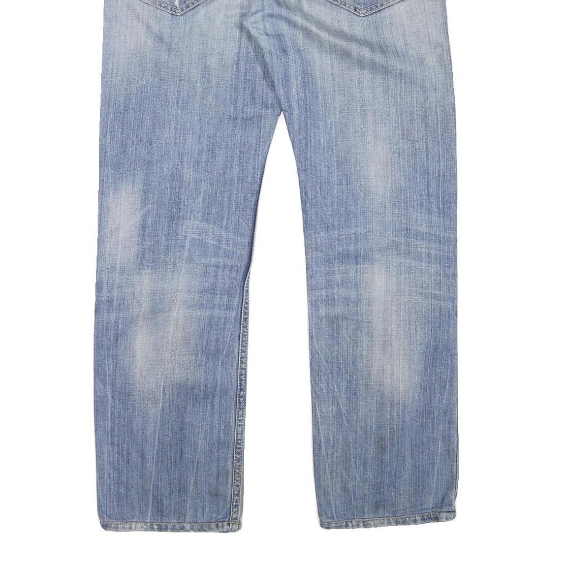 DIESEL Womens Regular Blue Denim Cotton Blend Button Jeans W34 L28 Classic