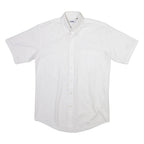 CINTAS Mens Plain Shirt White S