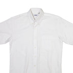 CINTAS Mens Plain Shirt White S