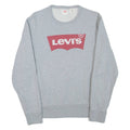 LEVI'S Mens Sweatshirt Grey Crew Neck S