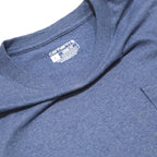 CARHARTT Mens Blue Pocket T-Shirt L Short Sleeve Crew Neck Cotton Blend Casual