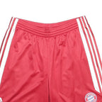 ADIDAS Mens Red & White FC Bayern Munchen Casual Shorts M W32 Sportswear