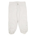 SONOMA Womens White Casual Cotton Blend Cargo Shorts UK 12 W32