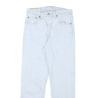 LEVI'S 501 Womens Jeans Blue Regular Straight Denim Light W25 L25 Classic Fit