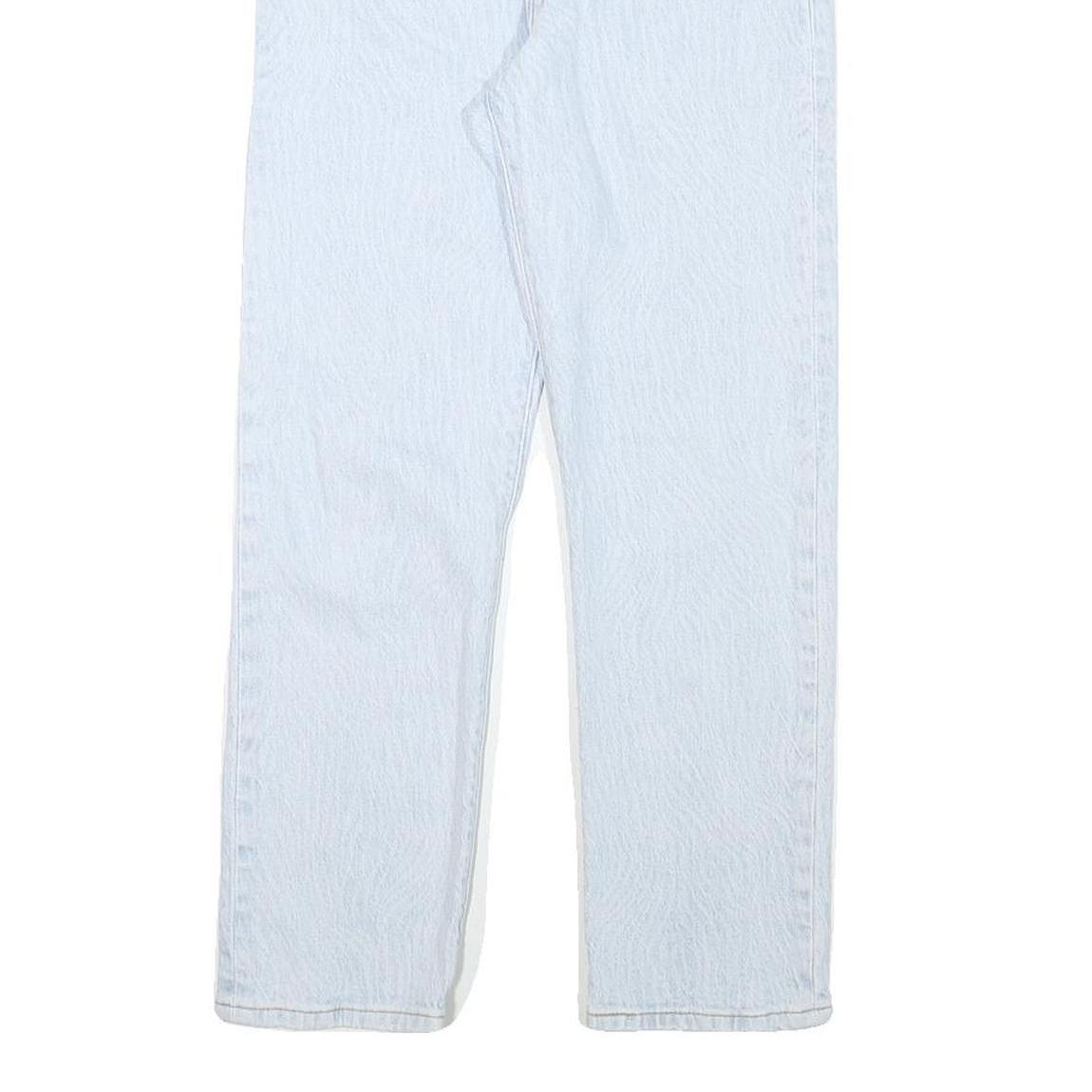 LEVI'S 501 Womens Jeans Blue Regular Straight Denim Light W25 L25 Classic Fit