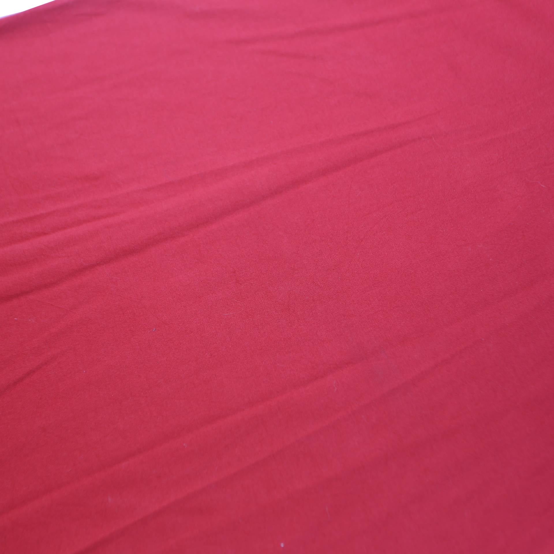 POLO RALPH LAUREN Mens Red Polo Short Sleeve Plain M Cotton Blend Casual Shirt