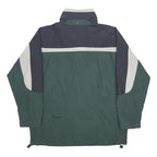 COLUMBIA Mens Green & Grey Outdoor Nylon Zip Jacket L