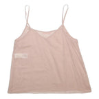 SEE BY CHLOE Womens Pink Blouse Sleeveless V-Neck S Cotton Summer Top