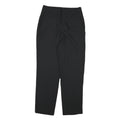 SYLVIAN HEACH Womens Black Relaxed Straight Trousers W28 L25 Elegant Comfort