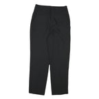 SYLVIAN HEACH Womens Black Relaxed Straight Trousers W28 L25 Elegant Comfort