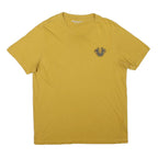 TRUE RELIGION Mens Yellow Graphic T-Shirt L Short Sleeve Crew Neck