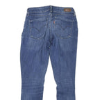 LEVI'S Womens Jeans Blue Slim Skinny Denim Medium W26 L27 Cotton Blend Zip