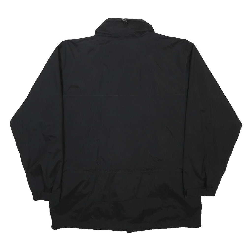 HELLY HANSEN Mens Black Nylon Jacket XL Zip Outdoor Casual Wear