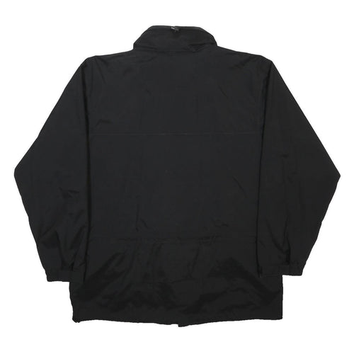 HELLY HANSEN Mens Black Nylon Jacket XL Zip Outdoor Casual Wear