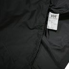 HELLY HANSEN Mens Black Nylon Jacket XL Zip Outdoor Casual Wear