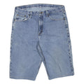 WRANGLER Mens Denim Blue Casual Shorts M W34 Classic Cotton Blend