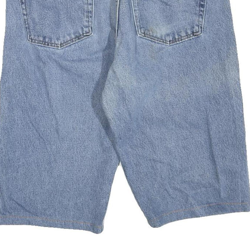 WRANGLER Mens Denim Blue Casual Shorts M W34 Classic Cotton Blend