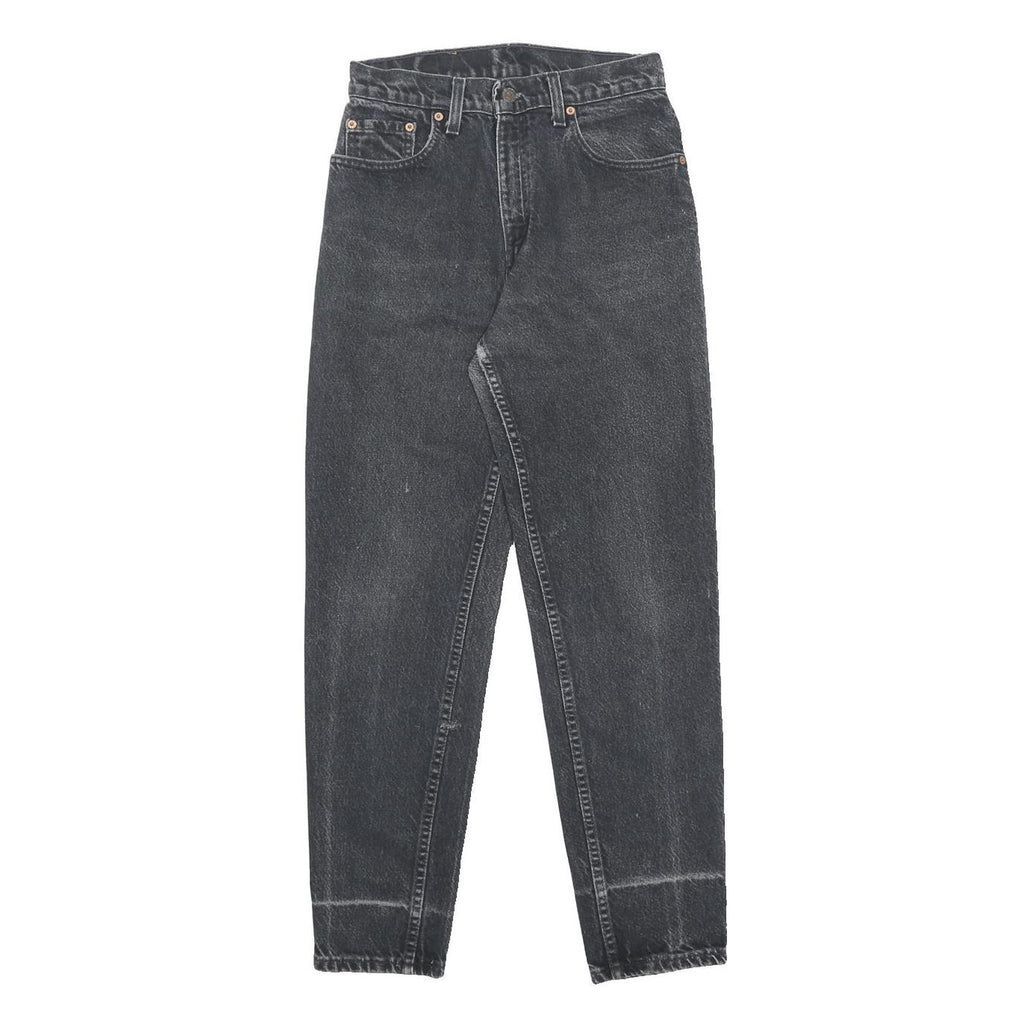 LEVI'S Womens 550 Tapered Relaxed Denim Dark W26 L30 Classic Cotton Jeans