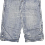 BLEND Mens Denim Blue Casual Shorts XL W32 Stylish Cotton Blend Summer Wear