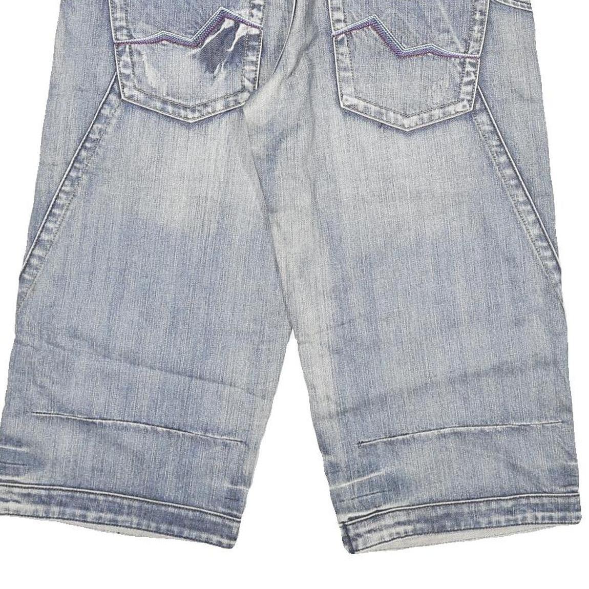 BLEND Mens Denim Blue Casual Shorts XL W32 Stylish Cotton Blend Summer Wear