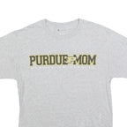 CHAMPION Womens Grey Purdue Mom Graphic T-Shirt M Short Sleeve Crew Neck