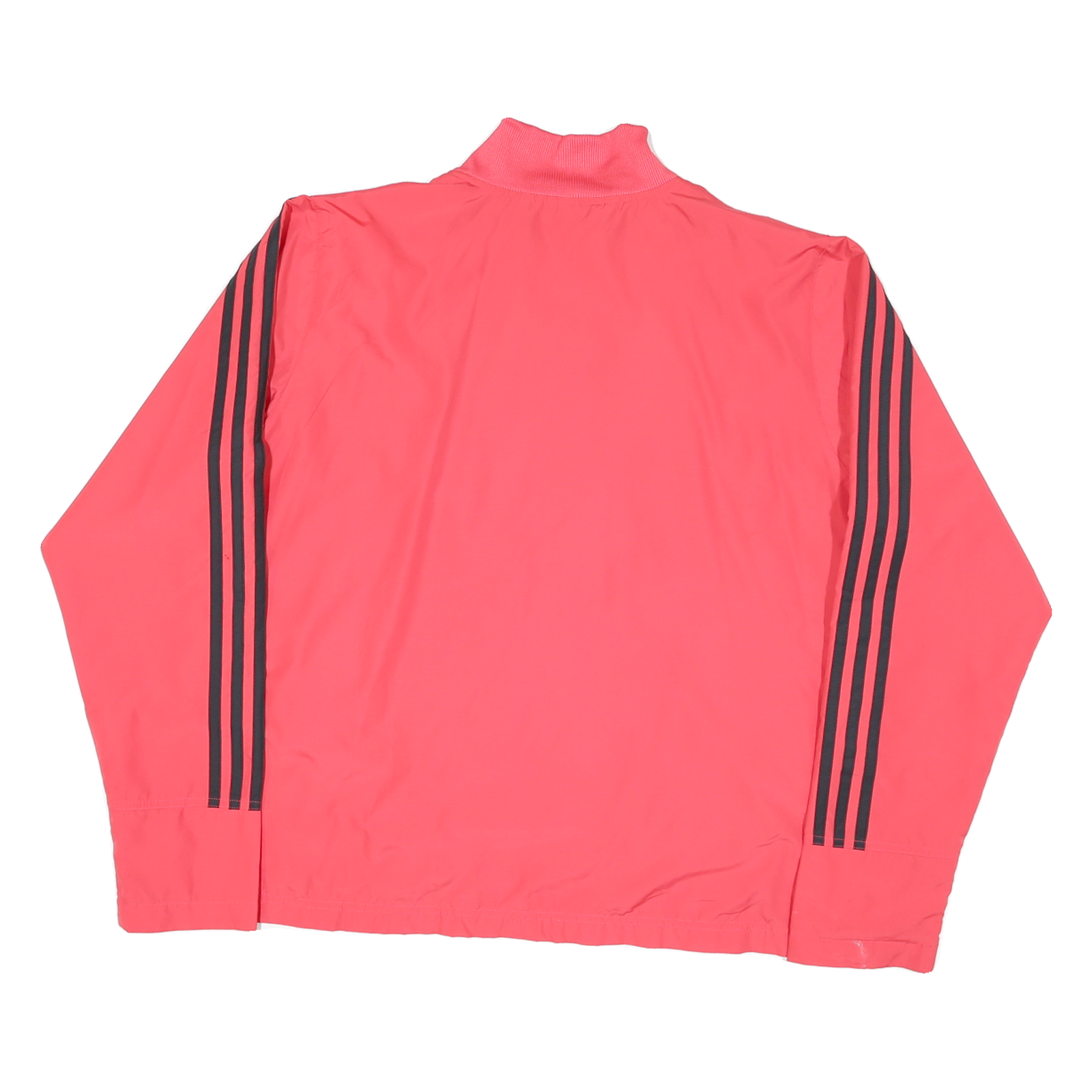 ADIDAS Womens Pink Jacket XL Polyester Blend Plain Sports Zip Athletic Casual