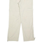 TREVOLUTION Mens Regular Beige Polyester Blend Zip Trousers W30 L32 Casual