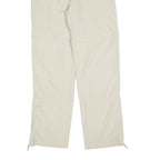 TREVOLUTION Mens Regular Beige Polyester Blend Zip Trousers W30 L32 Casual