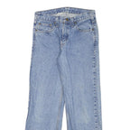 CARHARTT Mens Regular Fit Blue Denim Rinse Jeans W29 L29 Classic Zip Closure